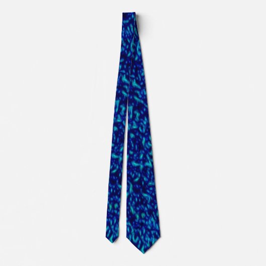 Cravate Necktie Buddy Blue Bead (Dos)