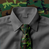 Cravate Necktie Camouflage