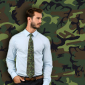 Cravate Necktie Camouflage