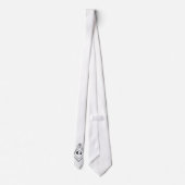 Cravate Necktie Carré et Compass (Dos)