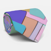 Cravate NECKTIE - C'est un monde Carré (Roulé)