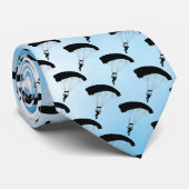 Cravate Necktie Conception Skydiving (Roulé)