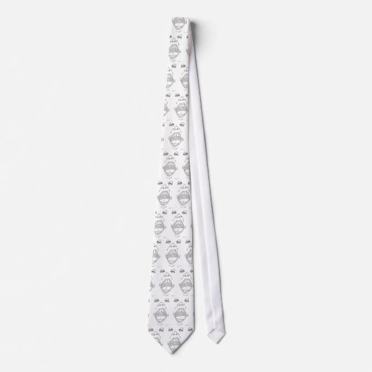 Cravate Necktie "crier" (Devant)