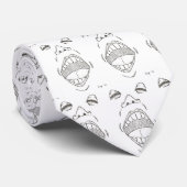 Cravate Necktie "crier" (Roulé)