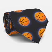 Cravate Necktie de basket-ball (Roulé)