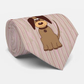 Cravate Necktie de chien Brown (Roulé)