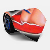 Cravate Necktie de Mlle Behavin'Pinup Men's (Roulé)