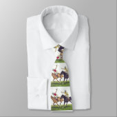 Cravate Necktie Des Joueurs De Polo (Attaché)