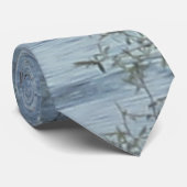 Cravate Necktie des oiseaux du lac (Roulé)