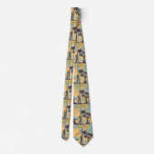 Cravate Necktie fille surfer (Dos)