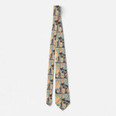Cravate Necktie fille surfer (Dos)