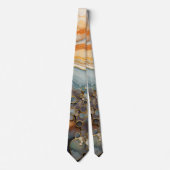 Cravate Necktie fossile Abstraite (Devant)