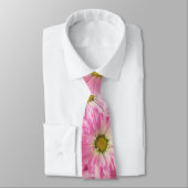 Cravate Necktie - Gerbera Rose (Attaché)
