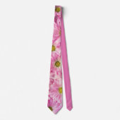 Cravate Necktie - Gerbera Rose (Devant)