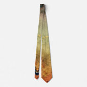 Cravate Necktie Kitty Abstraite (Dos)