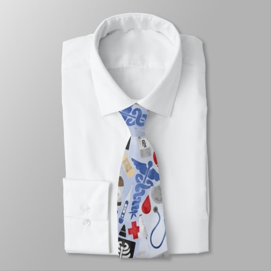 Cravate Necktie Médicale (Attaché)