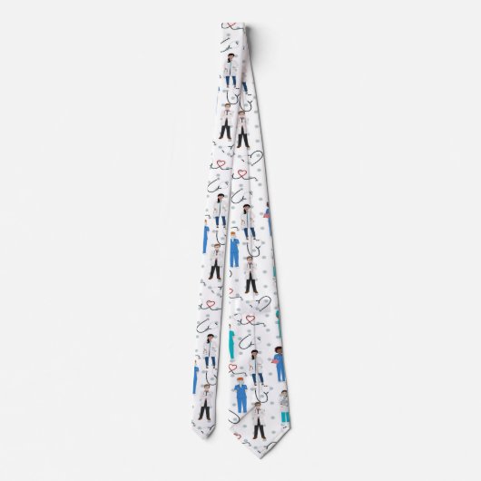 Cravate Necktie Médicale (Dos)