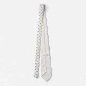 Cravate Necktie - New Daisy on Off White (Dos)