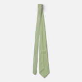 Cravate Necktie - New Daisy on Sage (Dos)