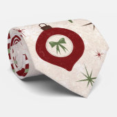 Cravate Necktie ornements de Noël (Roulé)