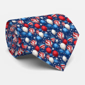 Cravate Necktie patriotique (Roulé)