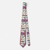 Cravate Necktie pour la paix (Devant)