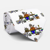 Cravate Necktie radio hamfest (Roulé)