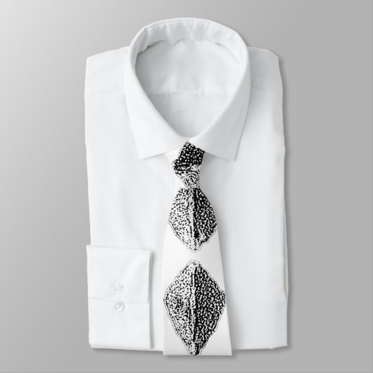 Cravate Necktie - SCUTES Sturgeon Énorme (Attaché)