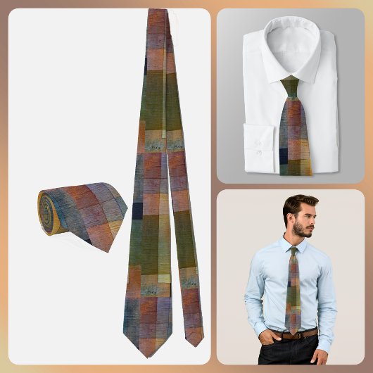 Cravate NECKTIE - Tons Brown et plus - Patchwork