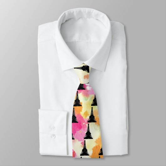 Cravate Necktie Tour Eiffel (Attaché)