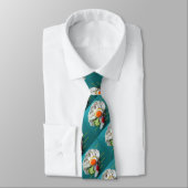 Cravate Necktie with brains (Attaché)