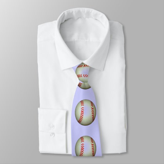 Cravate Neckties de baseball (Attaché)