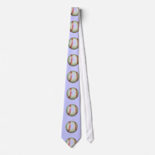 Cravate Neckties de baseball