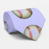 Cravate Neckties de baseball (Roulé)