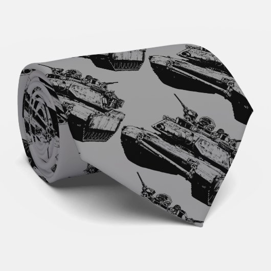 Cravate Neckties M1 Abrams (Roulé)