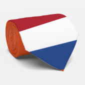 Cravate néerlandaise de "ORANJE" (Roulé)