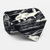 Cravate Négatif de couperet (Roulé)