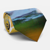 Cravate Neige dans la forêt (Roulé)