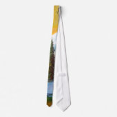 Cravate Neige dans la forêt (Dos)