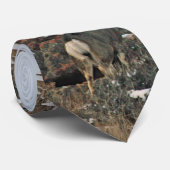 Cravate Neige de cerfs communs de mâle première (Roulé)