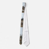 Cravate Neige de cerfs communs de mâle première (Dos)