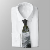 Cravate Neige d'hiver dans le parc (Attaché)