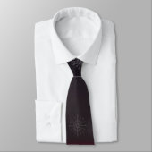 Cravate Neige grise (Attaché)