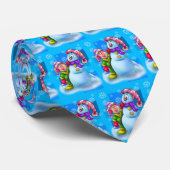 Cravate Neige-Man (Roulé)