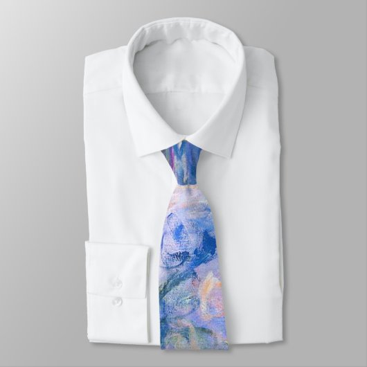 Cravate Nénuphars (Attaché)