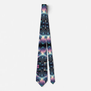 Cravate Neon Cyberworld