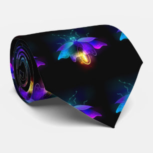 Cravate Neon Firefly sur noir