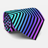 Cravate Neon glow Twisting Zigzag (Roulé)