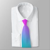 Cravate Neon Pink Blue et Green (Attaché)