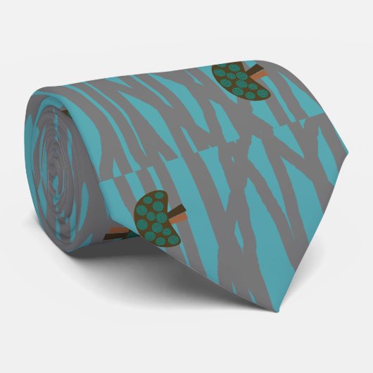 Cravate Néphrologiste Unique Artsy Rein Design #20 (Roulé)